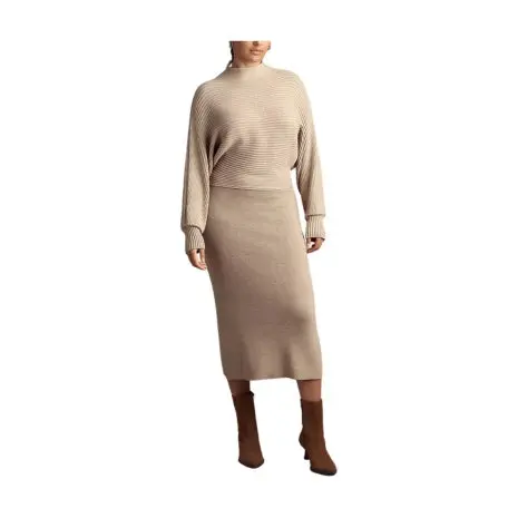 Slim Sweater Midi Dress 1