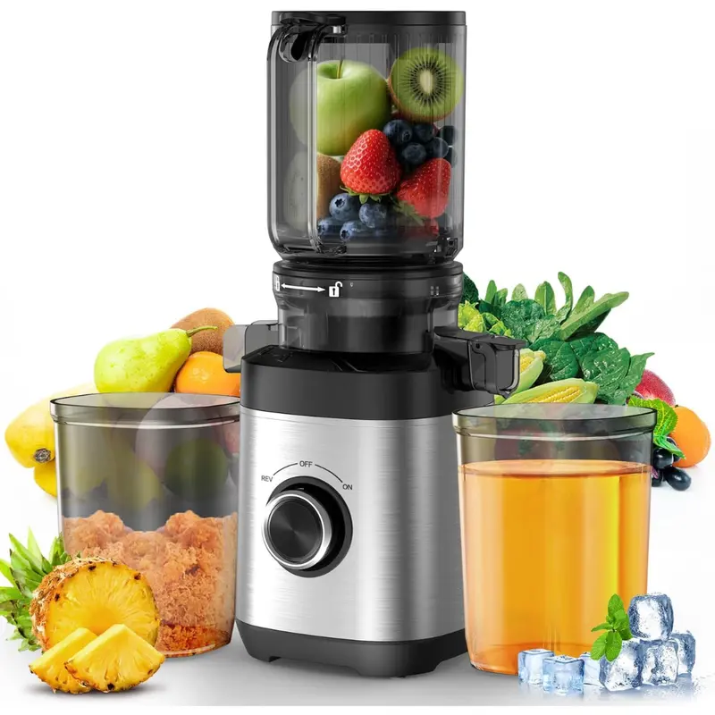 Slow Masticating Juicers With Wide Feed Chute 1