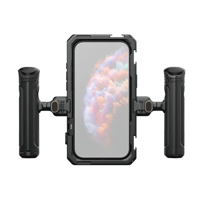 Smallrig Dual Handle Phone Video Cage Kit For Iphone 17 Pro Max 1