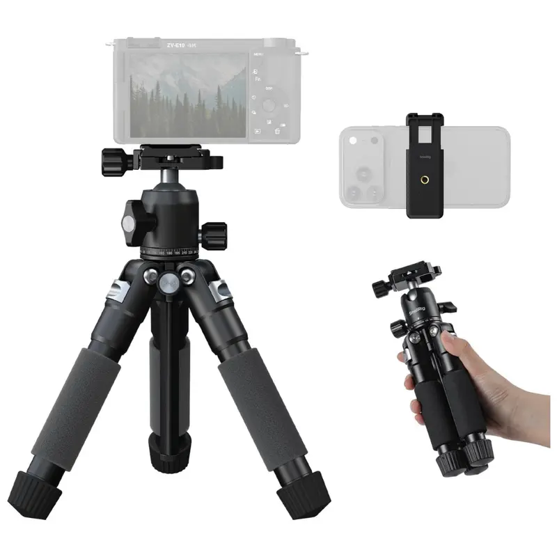 Smallrig Vt-20Pro 21.2"/ 53.8Cm Camera & Phone Mini Tripod 1