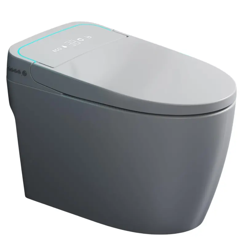 Smart Auto Flush Elongated Heated Seat Tankless Toilet 1