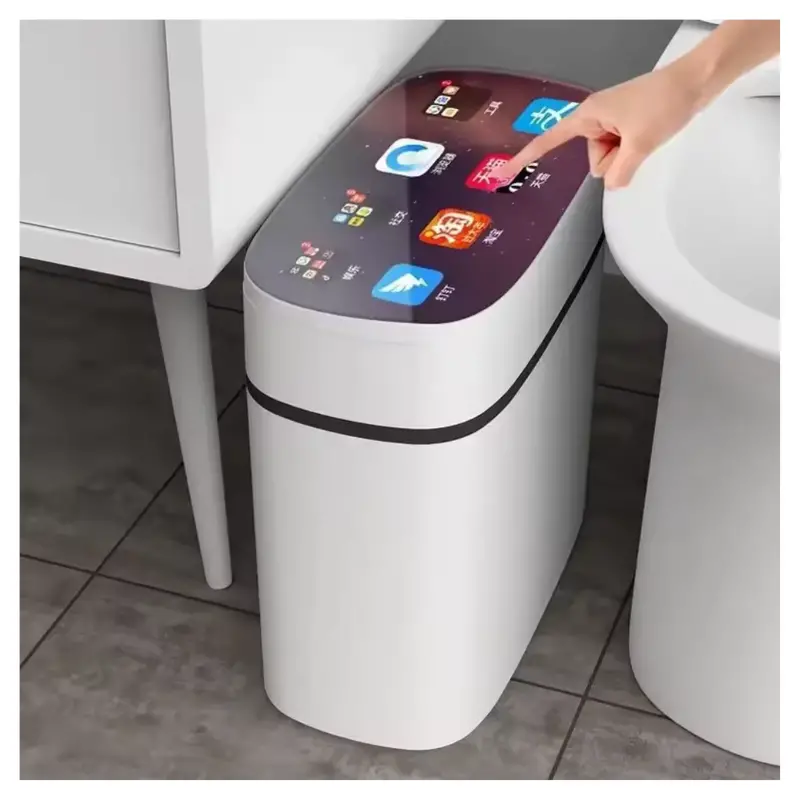 Smart Sensor Trash Can With Lid 1