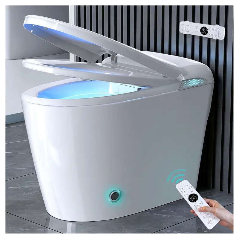 Smart Toilet With Tank 1