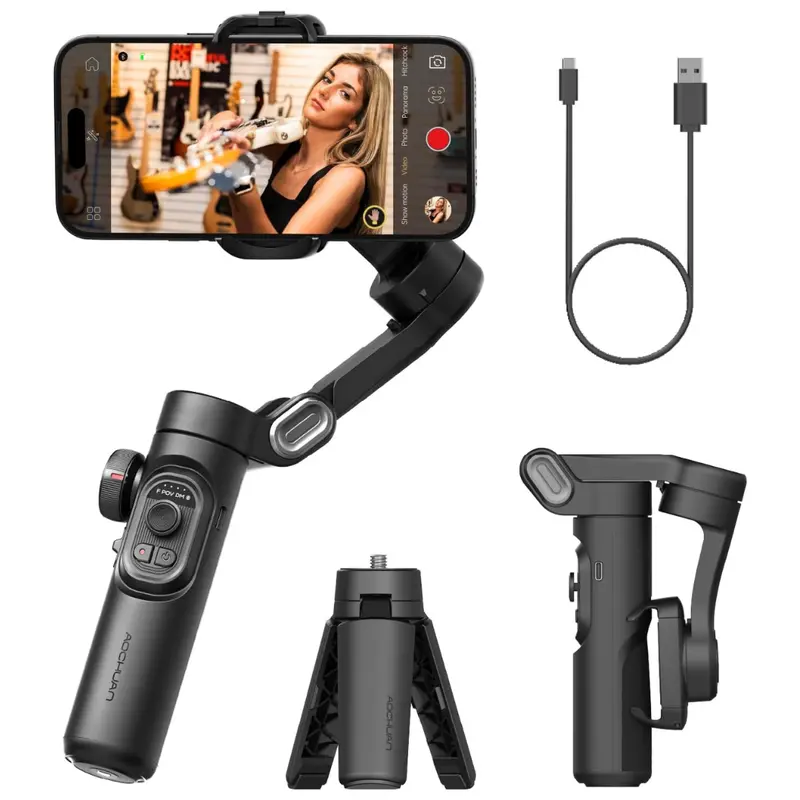 Smart Xe 3-Axis Phone Gimbal Stabilizer With Focus Wheel 1