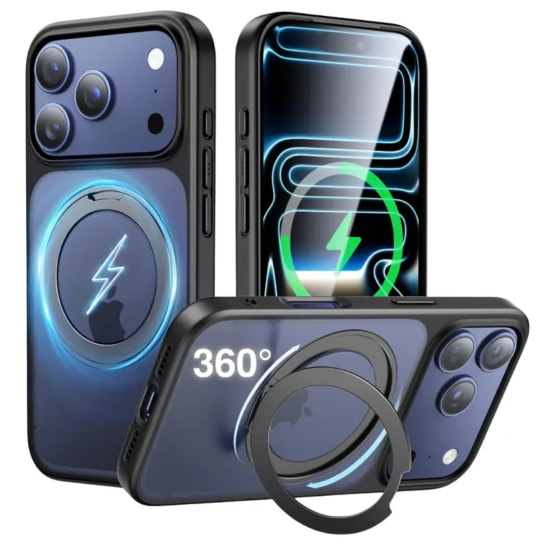 Smartdevil For Iphone 17 Case With 360º Magnetic Stand (Various) 1