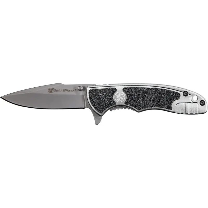 Smith & Wesson Sw1101 Stainless Steel Folding Knife 1