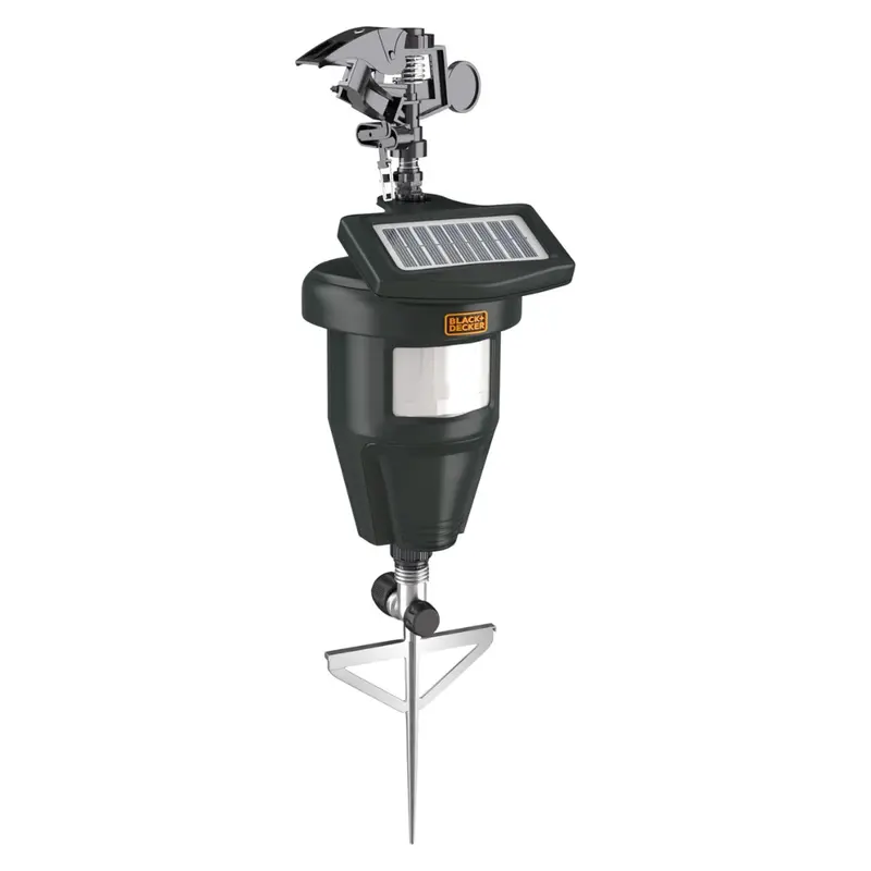 Solar Motion-Activated Water Spray Animal Repellent 1