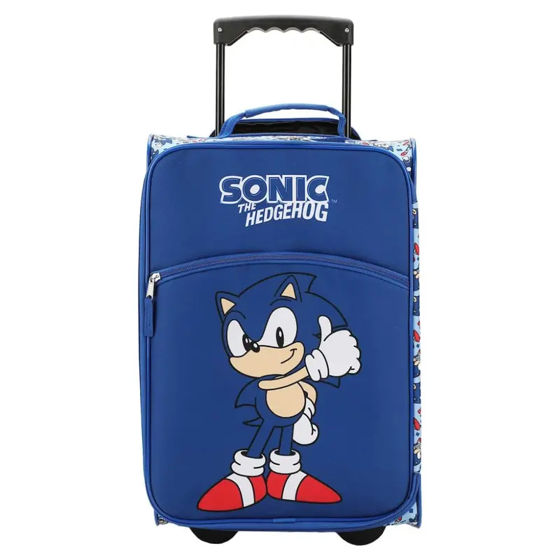 Sonic The Hedgehog Thumbs Up 18" Soft-Sided Luggage (Various) 1