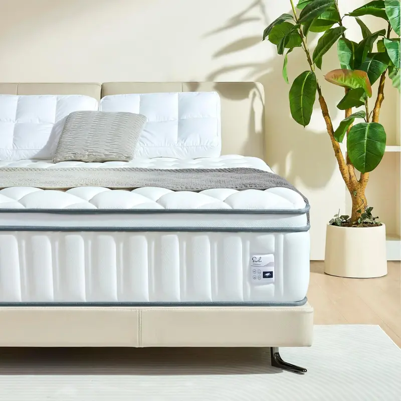 Sozlo 12" H Medium Firmness Full Mattress In A Box 1