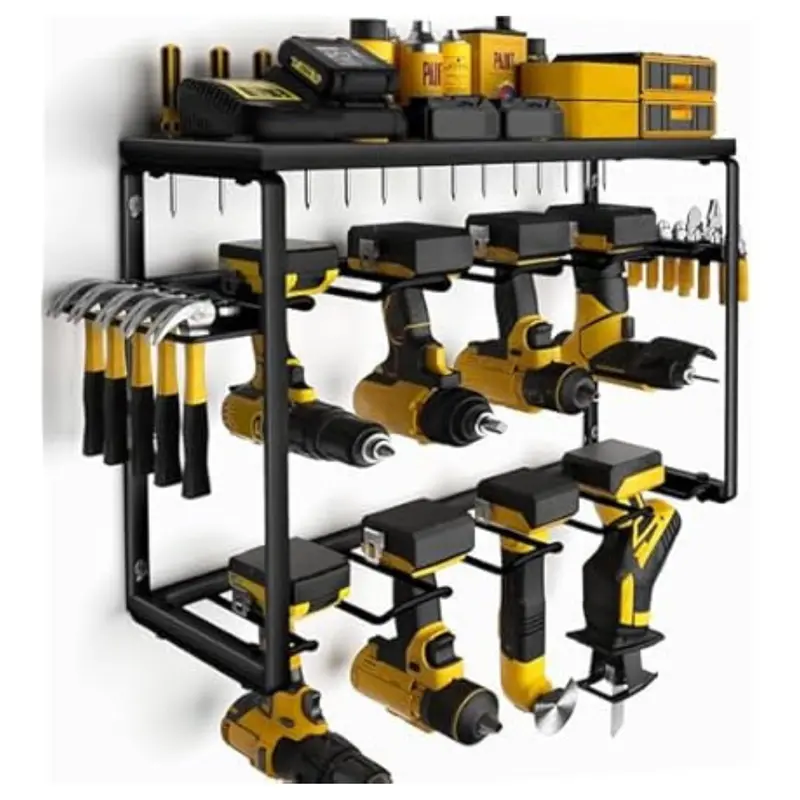 Spampur 3 Layer Metal Storage Power Tool Organizer 1
