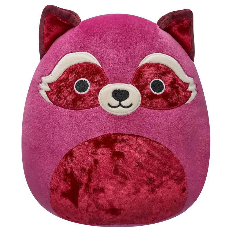 Squishmallows Original 8" Olivieri The Maroon Raccoon 1
