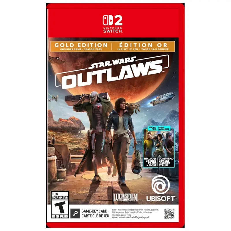 Star Wars Outlaws Gold Edition For Nintendo Switch 2 1