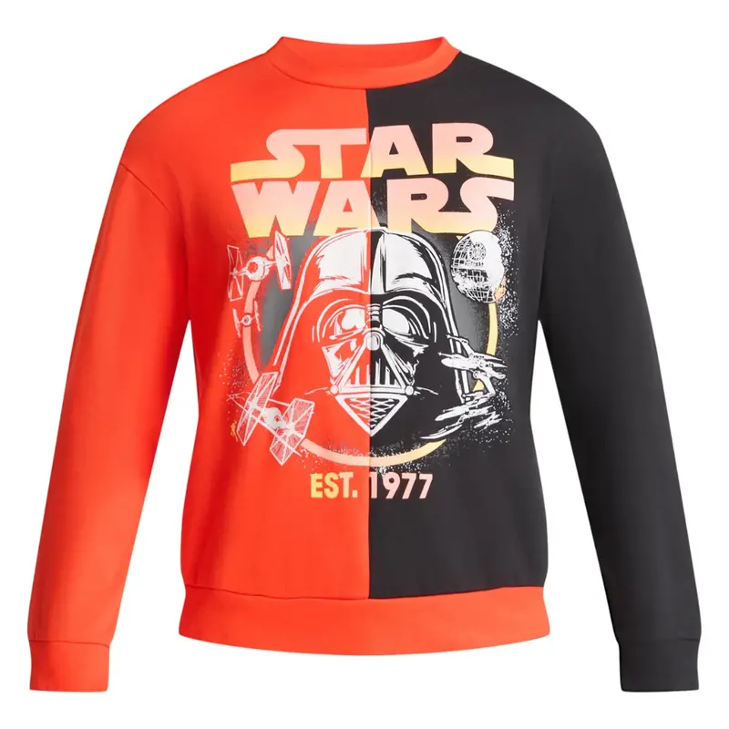 Star Wars Revenge Of The Sith Men's Split Graphic Sweatshirt 1