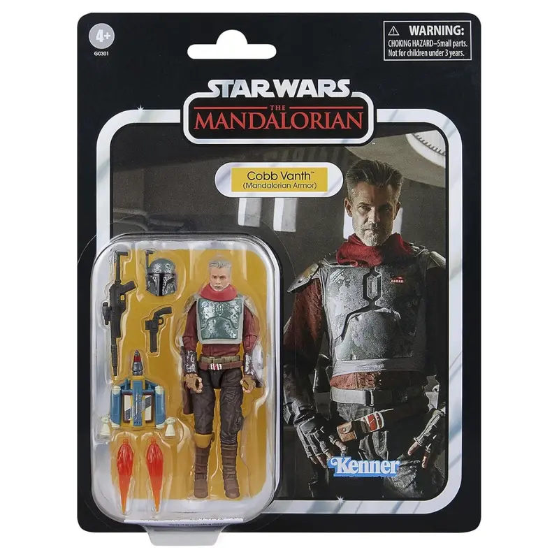 Star Wars: The Mandalorian Cobb Vanth Vintage 3.75" Action Figure 1