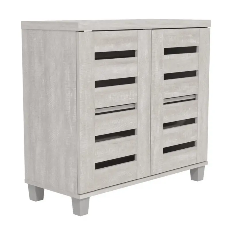 Steelside Lismore 12-Pair Shoe Storage Cabinet 1