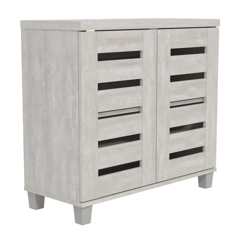 Steelside Lismore 12-Pair Shoe Storage Cabinet 1