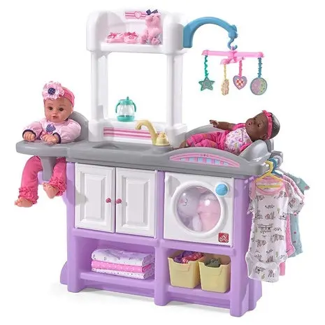 Step2 Baby Doll Nursery Playset With Kitchen & Changing Station 1