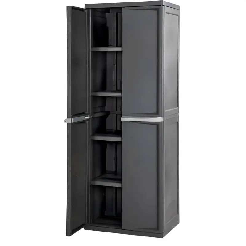 Sterilite 4-Shelf Adjustable Storage Cabinet 1