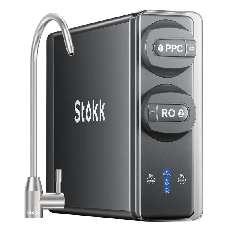 Stokk Tankless 8-Stage Reverse Osmosis System (400 Gpd, Gray) 1