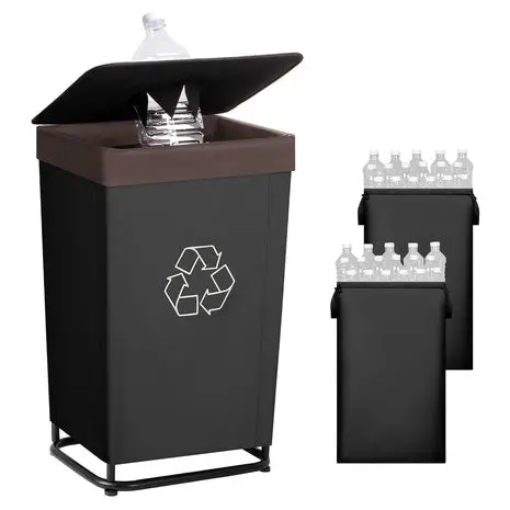 Storageworks 29-Gallon Recycling Bin With Lid 1