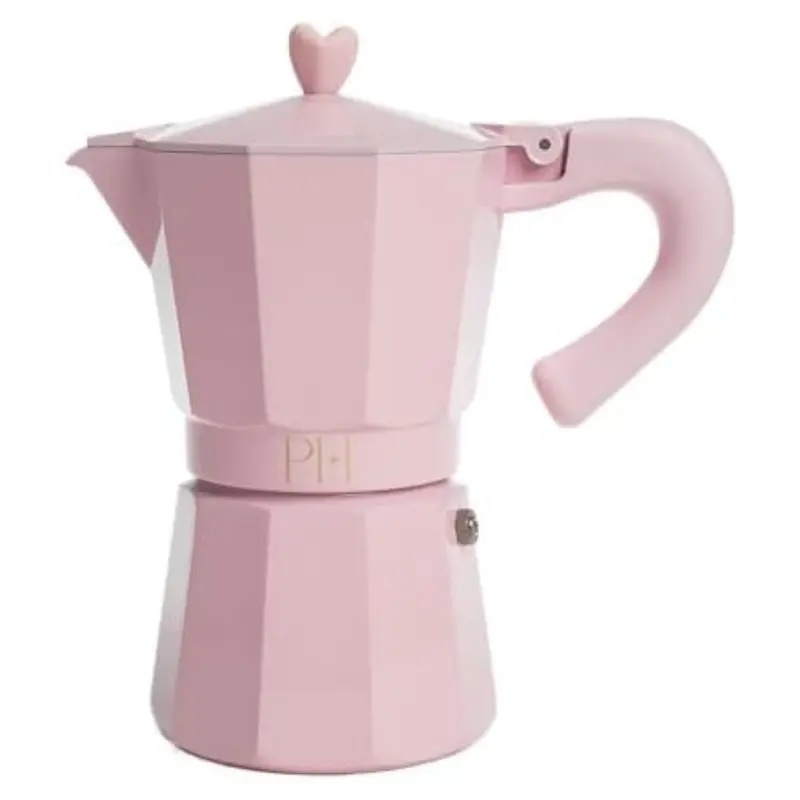 Stovetop Espresso And Coffee Maker With Iconic Heart Knob 1
