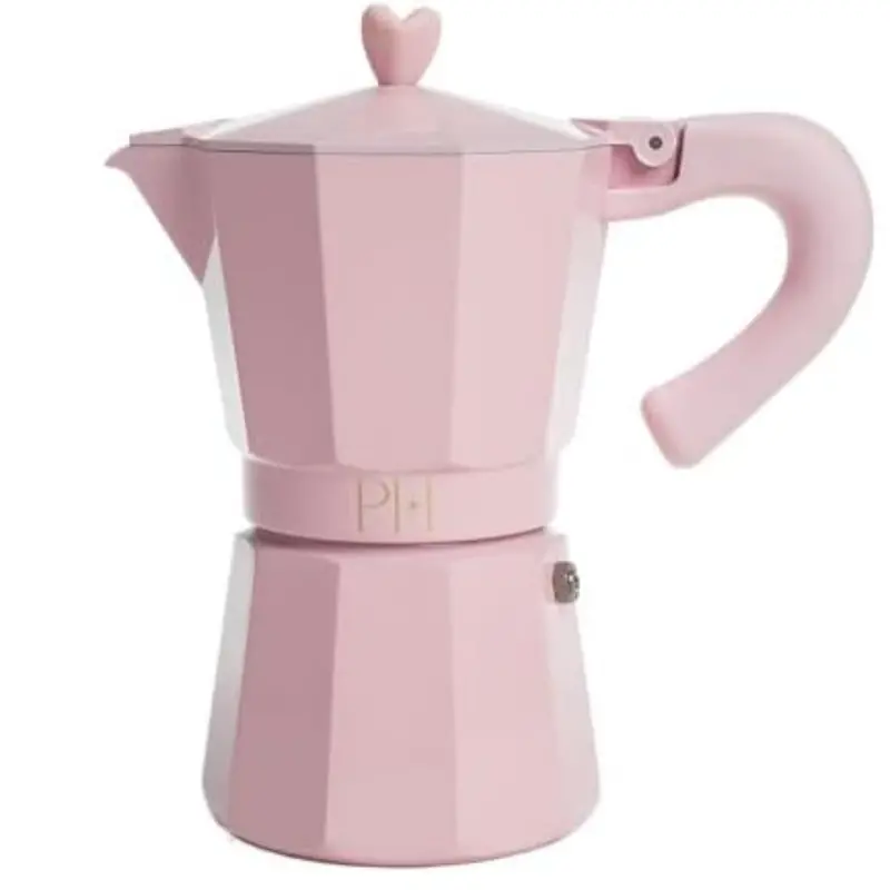 Stovetop Espresso And Coffee Maker With Iconic Heart Knob 1