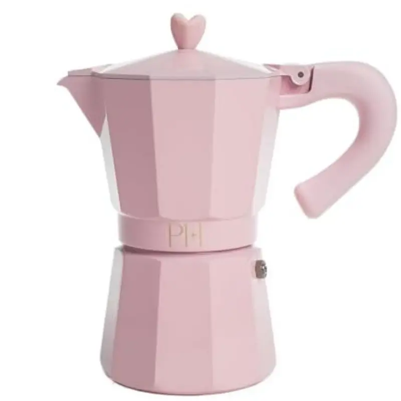 Stovetop Espresso And Coffee Maker With Iconic Heart Knob 1