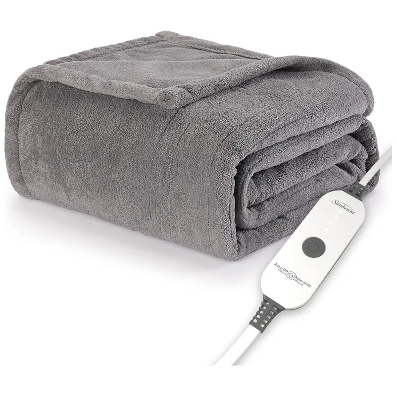 Sunbeam Cozy-Warm Royal Luxe Heated Throw Blanket 1