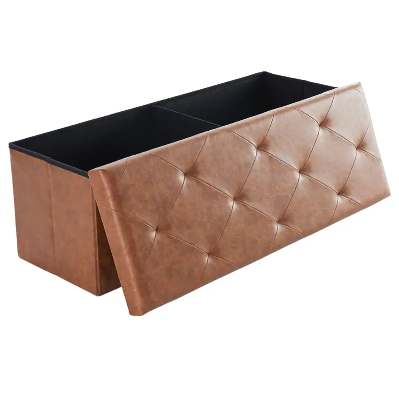 Sweetcrispy 43 Folding Ottoman With Storage Bench 1