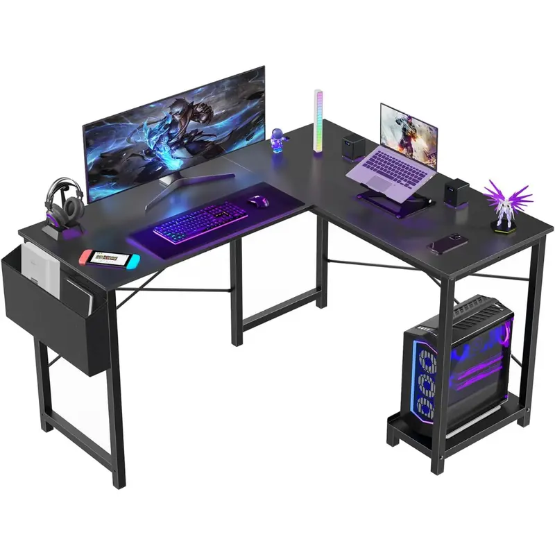 Sweetcrispy 50" L Shaped Computer Desk 1
