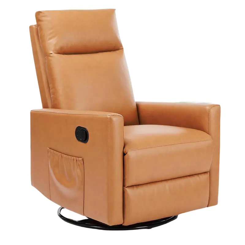 Sweetcrispy High Back 360 Swivel Recliner Chair 1
