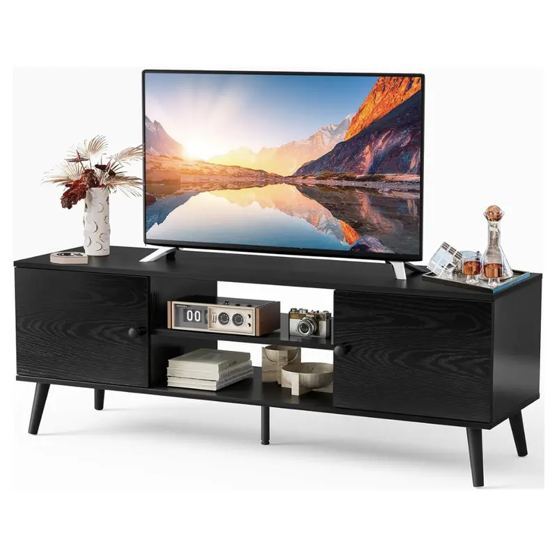 Sweetcrispy Tv Stand For 55 60 Inch Tv With Storage 1