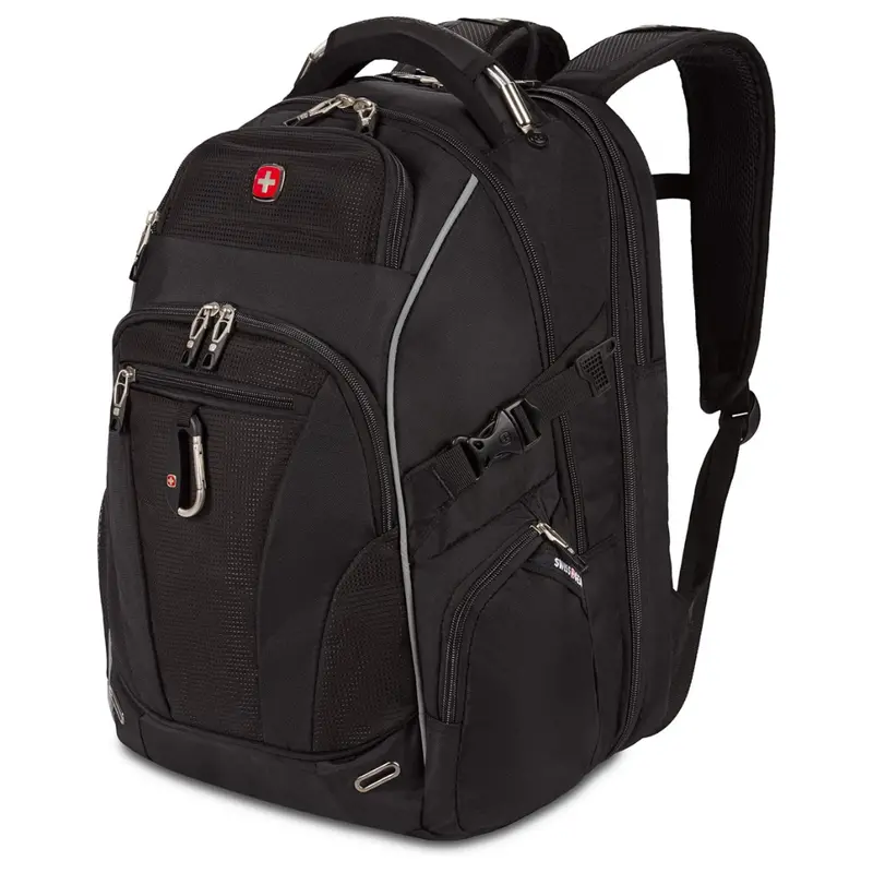 Swissgear Sa6752 Tsa Friendly Scansmart Laptop Backpack (Black) 1
