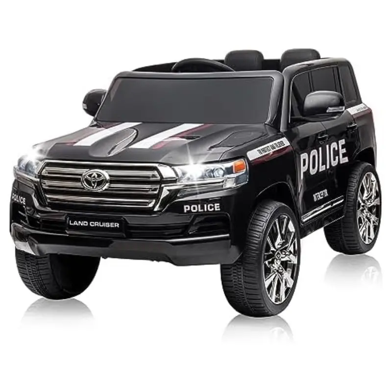 Sxycmy 12V Electric Police Kids Ride On Car With Remote Control 1