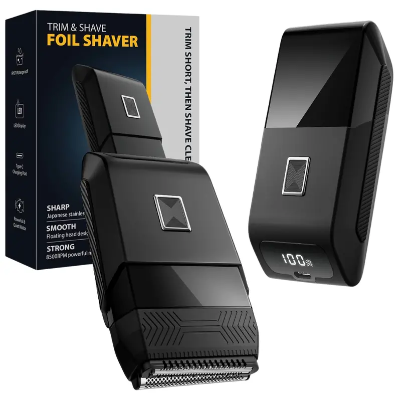 Sybler Portable Electric Razor With Dual-Action System 1