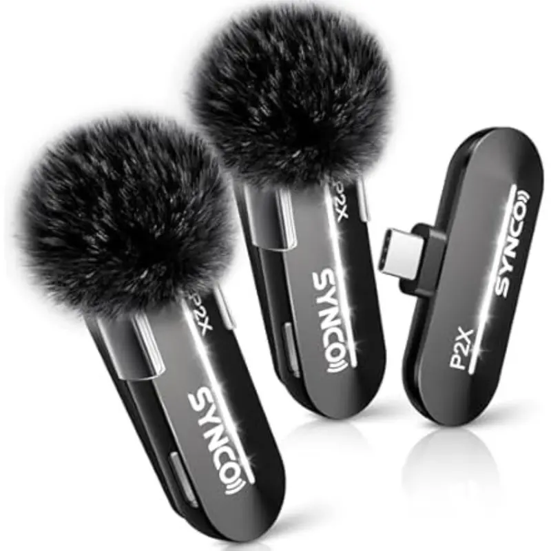 Synco 2 Mics Wireless Lavalier Microphone 1