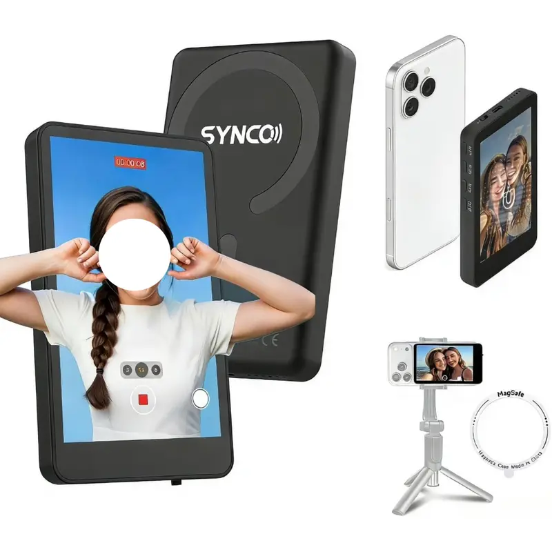Synco Xview M4 Selfie Monitor Screen For Phone Vlogging 1