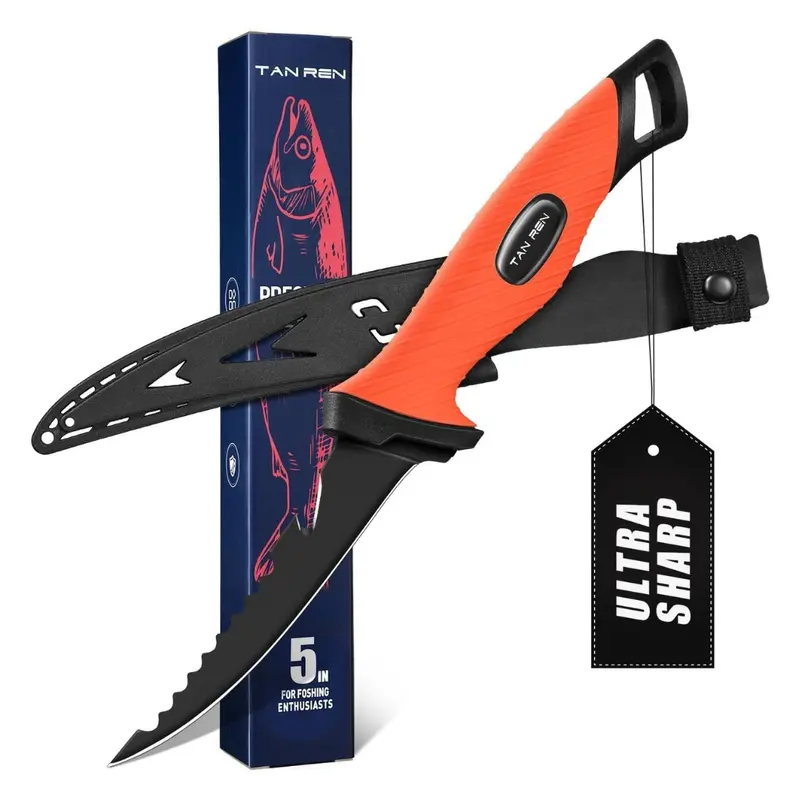 Tan Ren 5" Sharp Stainless Steel Bait Knife 1