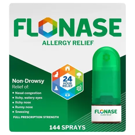 Targeted: 144 Flonase 24-Hour Allergy Relief Nasal Sprays 1