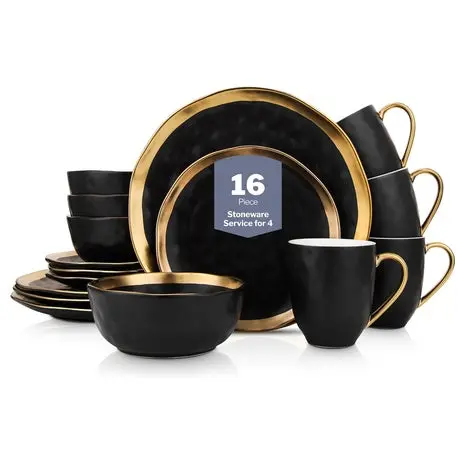 Targeted: 16-Piece Stone Lain Florian Dinnerware Set 1