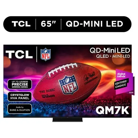 Tcl 65" Class Qm7k Series Qd-Mini Led Qled 4K Uhd Smart Google Tv 1