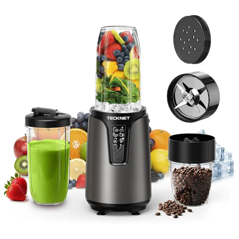 Tecknet 25000Rpm Bullet Blender With 2 Bpa-Free Cup 1