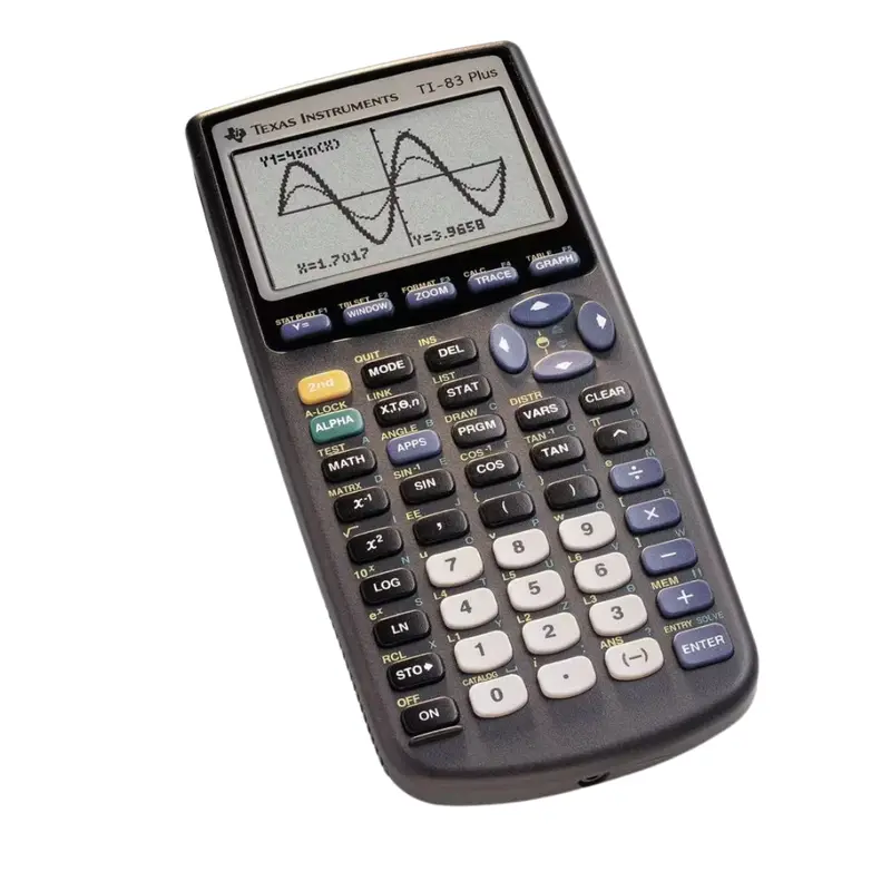 Texas Instruments Ti-83 Plus Graphing Calculator 1