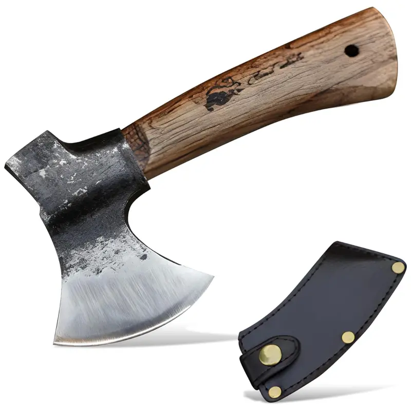 Tgpao High Carbon Steel Camping Hatchet With Sheath 1