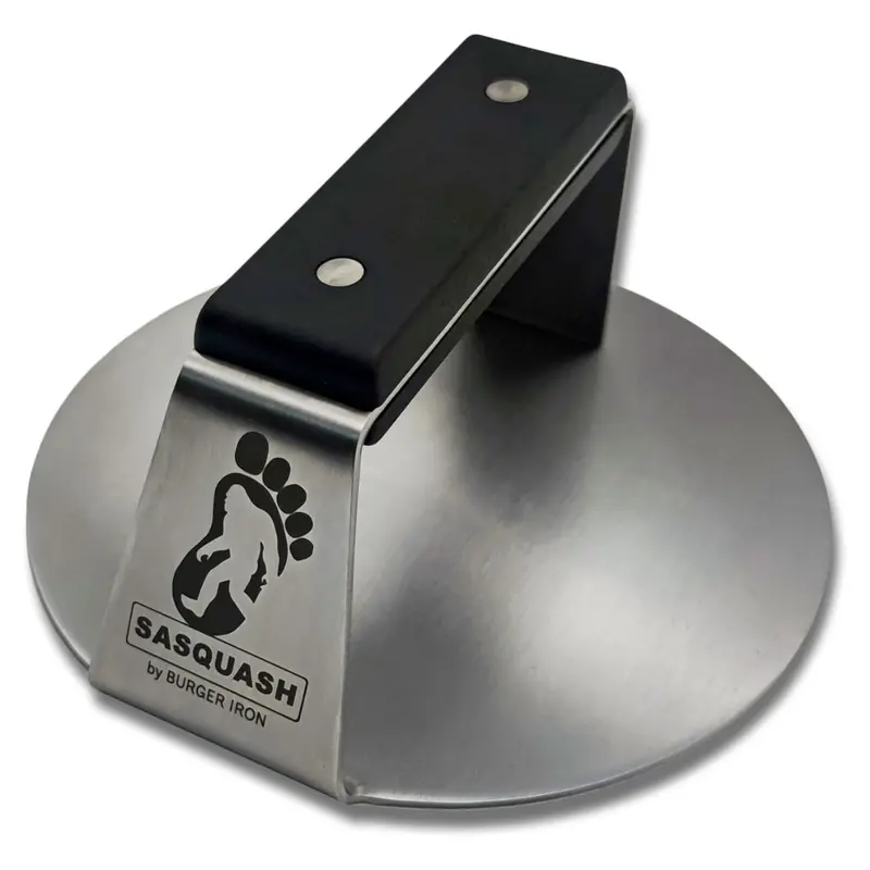 The Sasquash 6" Heavy-Duty Extra-Wide Burger Press 1