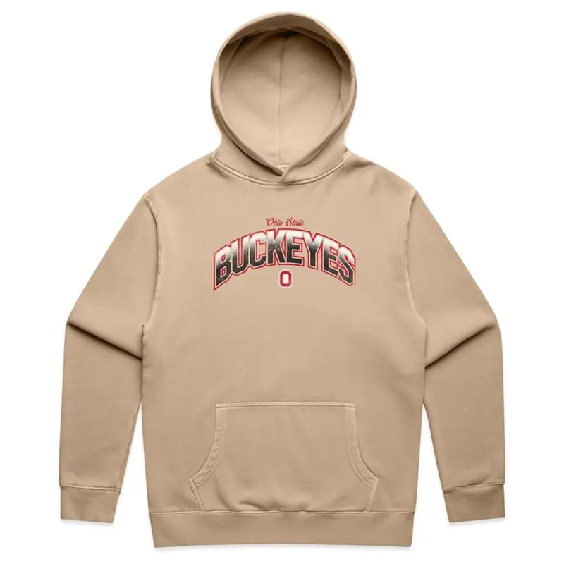 The Wild Collective Unisex Ohio State Oversized Graphic Fleece Hoodie 1