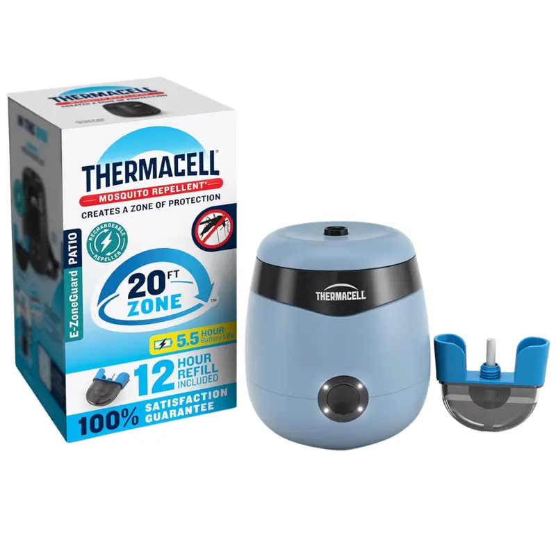 Thermacell E-Series Rechargeable Mosquito Repeller W/ 20-Ft Protection Zone 1