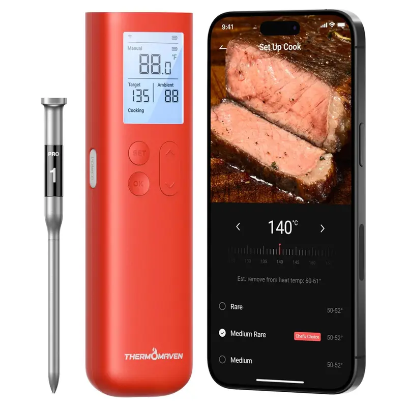 Thermomaven G1 Smart Bluetooth Food Thermometer W/Wifi 1