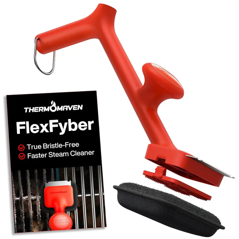 Thermomaven Grill Cleaning Accessories Brush With Scraper 1