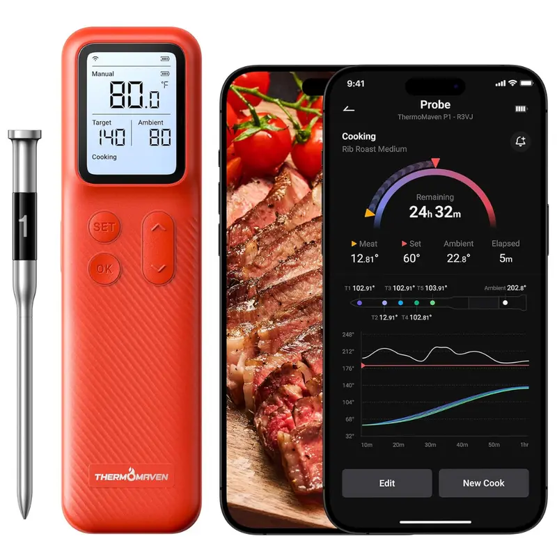 Thermomaven Smart Wireless Food Thermometer 1